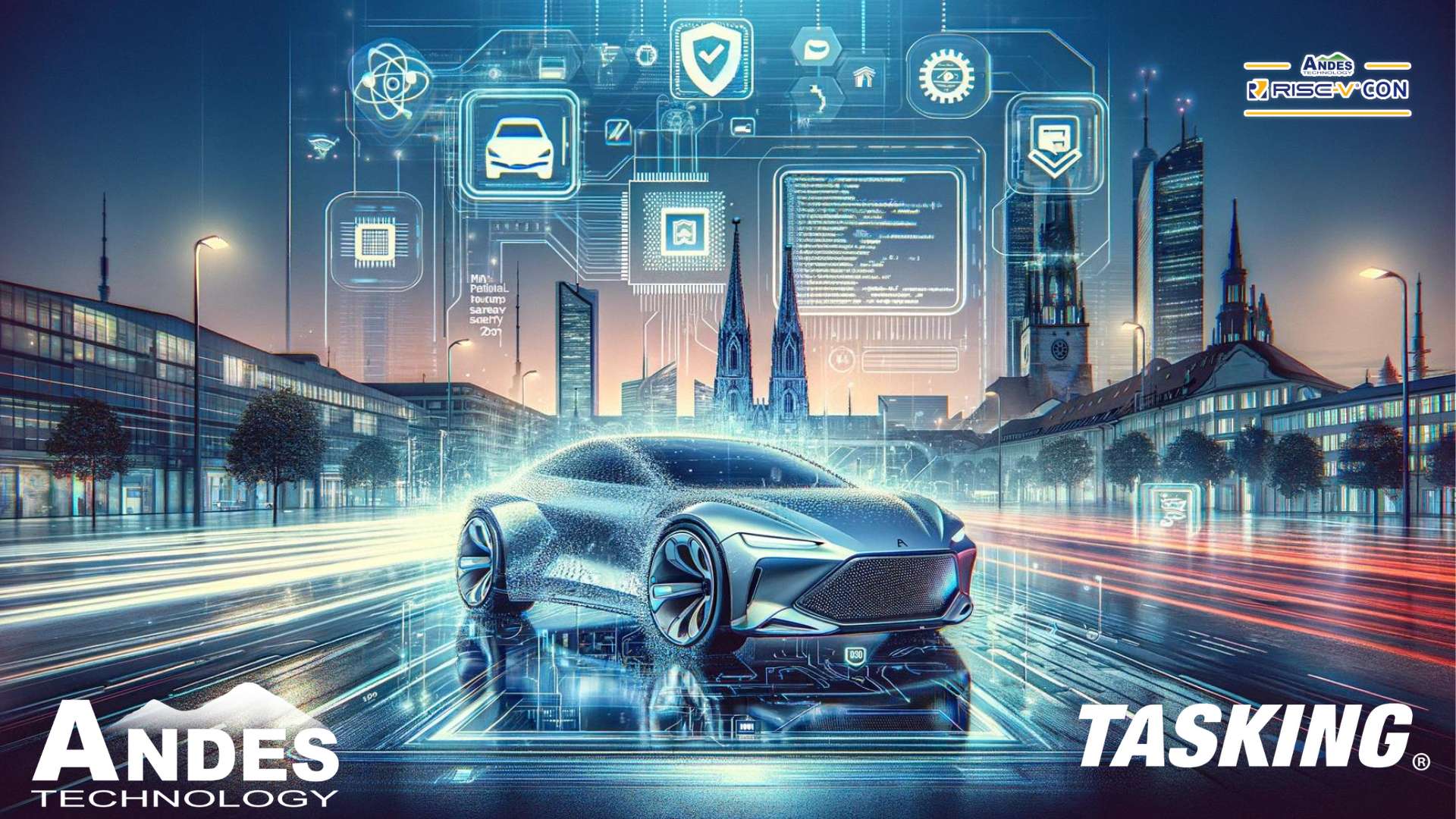 Read more about the article TASKING and Andes Announce FuSa Compliant Compiler Support for Andes RISC-V ASIL Compliant Automotive IP